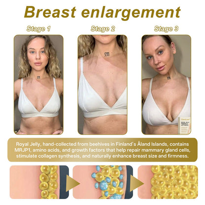 Official Online Offer | CleraLuxe® ROYAL JELLY FIRMING & LIFT PATCH - Safe to use during breastfeeding – suitable for concerns such as underdeveloped breasts, sagging, flatness, skin creasing, and nipple pigmentation.